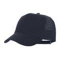 Gorra 5 paneles microfibra  transpirable Mar