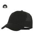 Gorra 5 paneles microfibra  transpirable