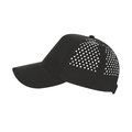 Gorra 5 paneles microfibra  transpirable