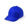 Gorra 5 paneles niño en microfibra/poliéster Azul