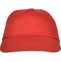 Gorra 5 paneles con ventilación Rojo UNICA