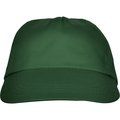 Gorra 5 paneles con ventilación Verde Oscuro Talla Única Adulto