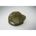 Gorra de 7 paneles con visera plana y malla