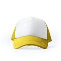 Gorra de adulto con panel frontal acolchado Amarillo Talla Única Adulto
