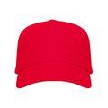 Gorra ajustable de algodón en 2 tallas Rojo UNICA