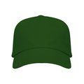 Gorra ajustable de algodón en 2 tallas Verde Oscuro UNICA
