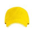 Gorra de algodón 5 paneles antisudoral Amarillo UNICA