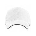 Gorra de algodón 5 paneles antisudoral Blanco UNICA