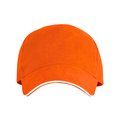 Gorra de algodón 5 paneles antisudoral Naranja UNICA