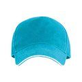 Gorra de algodón 5 paneles antisudoral Turquesa UNICA