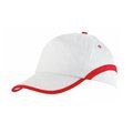 Gorra algodon 5 paneles ribeteada con cierre de velcro BLRO