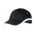 Gorra algodon 5 paneles ribeteada con cierre de velcro NEBL