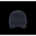 Gorra de algodón con 6 paneles y cierre ajustable Navy