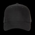 Gorra de algodón ajustable Black