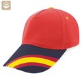 Gorra Algodón con bandera España Ro