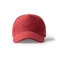 Gorra de algodón con cierre de hebilla Rojo Talla Única Adulto