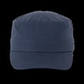 Gorra de algodón con cierre de velcro Navy
