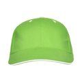 Gorra de algodón con cinta antisudoral Verde Oasis UNICA