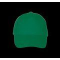 Gorra de algodón grueso con 5 paneles Kelly Green