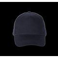 Gorra de algodón grueso con 5 paneles Navy