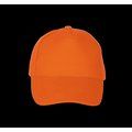 Gorra de algodón grueso con 5 paneles Orange