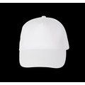 Gorra de algodón grueso con 5 paneles White