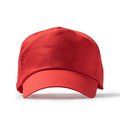 Gorra de algodón con modelos bicolor Rojo Talla Única Infantil