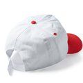 Gorra de algodón con modelos bicolor