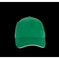 Gorra de algodón orgánico con cierre ajustable Green Field / Ivory