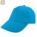 Gorra Algodón Peinado 3P Az-Md Az/Med