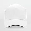 Gorra de Algodón Talla Ajustable White/Black