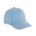 Gorra con banda de transpiración Sky Blue / White