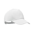 Gorra Béisbol Algodón Orgánico Blanco