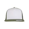 Gorra camionero OLIVE / WHITE / LODEN