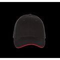 Gorra con Correa de ajuste Black / Red