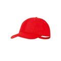 Gorra deportiva con cierre de hebilla Roj