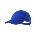 Gorra deportiva con protección solar en material refrigerante Azul