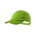 Gorra deportiva con protección solar en material refrigerante Verde Claro