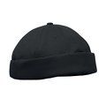 Gorra Docker sin visera de algodón Negro