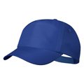 Gorra ecológica de plástico reciclado con 5 paneles  Azul