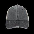 Gorra efecto desgastado Washed black / Beige