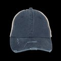 Gorra efecto desgastado Washed Navy Blue / Beige