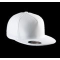Gorra Flexfit con visera plana White L/XL