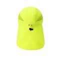 Gorra fluorescente y reflectante ajustable