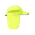 Gorra fluorescente y reflectante ajustable