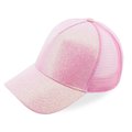 Gorra con Glitter y Rejilla Rs