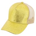 Gorra con Glitter y Rejilla