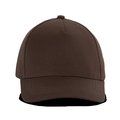Gorra infantil de algodón con velcro Chocolate