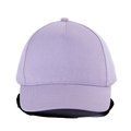 Gorra infantil de algodón con velcro Light Violet
