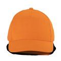 Gorra infantil de algodón con velcro Orange